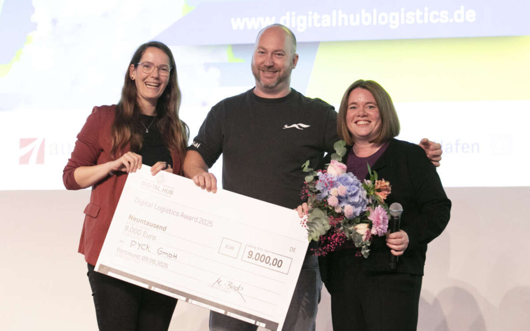 pyck gewinnt den Digital Logistics Award 2025
